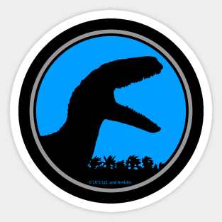 Jurassic World, Blue, Raptor Sticker